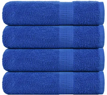 vidaXL Ručnici za ruke FROGN 4 kom. Plavi 50x100 cm 360 g/m² - Venlo
