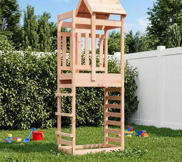 vidaXL Igraći Toranj Smeđa 52,5 x 85 x 238 cm Solidno Douglas Drvo - Venlo