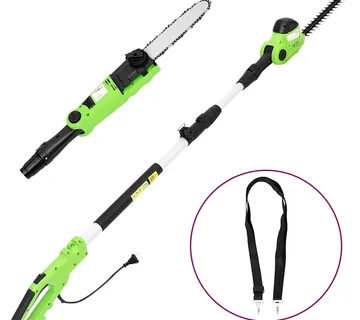 vidaXL 2-u-1 teleskopska motorna pila / trimer 25/41 cm 710/550 W - Venlo