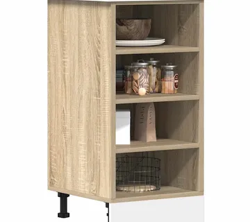 vidaXL Donji ormarić "Riga" Sonoma hrast 40x44,5x81,5 cm Konstruirano drvo - Venlo
