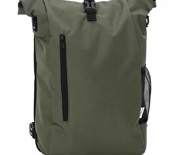 vidaXL Torba za bicikl Maslinasta 31 x 13 x 58 cm Poliester - Venlo