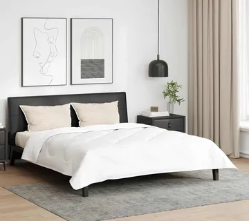 vidaXL Jastuk 2 kom. 80 x 40 x 20 cm Poliester Bijela - Venlo