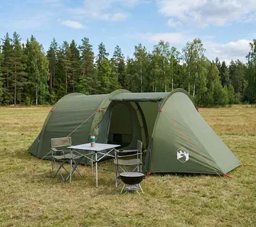 vidaXL Tunelski šator 410 x 175 x 105 cm Maslinastozelena - Venlo