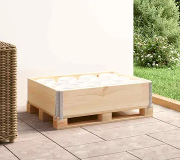 vidaXL Okvir za palete 60 x 80 cm od masivne borovine - Venlo