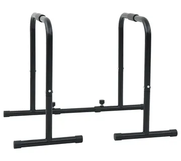 vidaXL Šipka za dipove Crna 116 x 66 x 74,5 cm Čelik s prahom premazan - Venlo