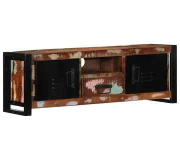 vidaXL TV ormarić 100x30x35 cm Obrađeno puno drvo - Venlo