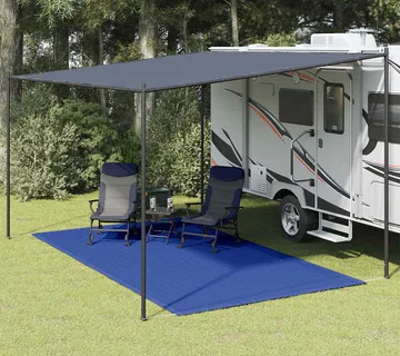 vidaXL Tepih za šator 250 x 450 cm plavi - Venlo