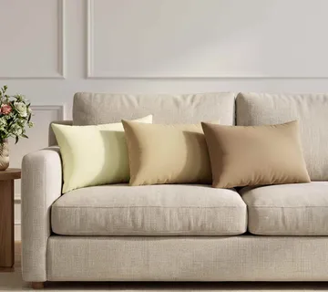 vidaXL Presvlaka za jastuk 2 pcs HEERLEN Bež 30 x 50 cm Poliester - Venlo