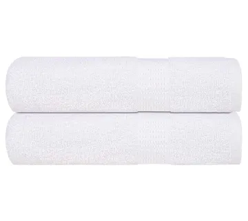 vidaXL Ručnici za tuširanje FROGN 2 kom Bijeli 70x140 cm 360 g/m² - Venlo