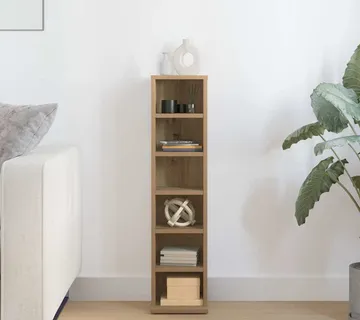 vidaXL CD ormarić Artisan hrast 21x20x88 cm izrađeno drvo - Venlo