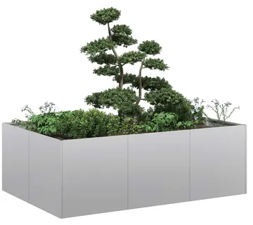 vidaXL Sadilica 120x80x40 cm od pocinčanog čelika - Venlo