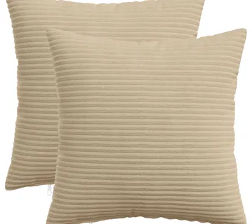 vidaXL Presvlaka za jastuk 2 pcs HEERLEN Sivosmeđa 35 x 35 cm Kord - Venlo