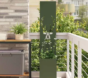 vidaXL Privatnost u vrtu Maslinovo zelena 32 x 32 x 150 cm - Venlo