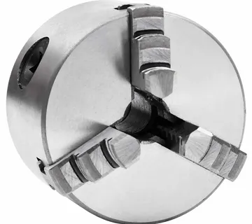 vidaXL Stezna glava za tokarski stroj s 3 čeljusti 80 mm čelična K11 80 - Venlo