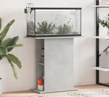 vidaXL Stalak za akvarij boja betona 75x36x72,5 cm konstruiranog drva - Venlo