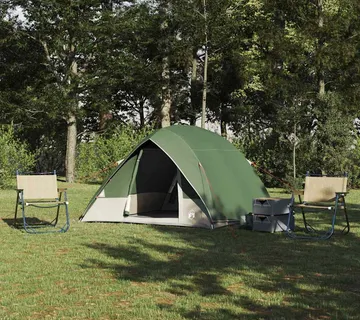 vidaXL Kamping šator 2-osobni Vodootporan Zelena taft - Venlo