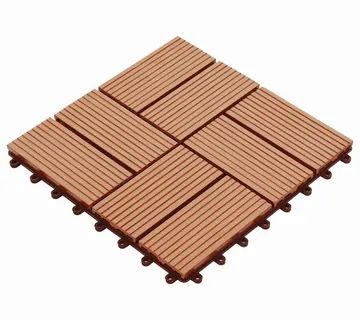 vidaXL Pločice za decking 11 kom. Tikovina 30 x 30 cm WPC - Venlo
