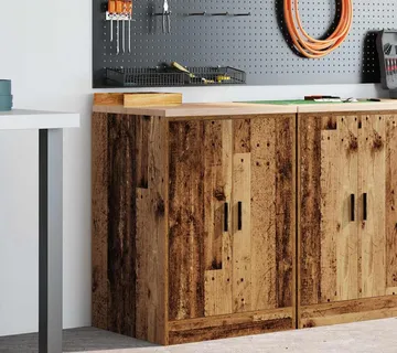 vidaXL Garažni ormar za odlaganje 60x51x85 cm masivne borovine - Venlo