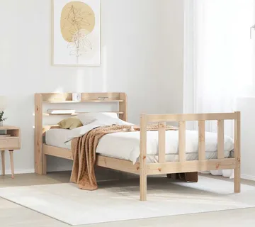 vidaXL Okvir kreveta bez madraca 100x200 cm konstruirano drvo - Venlo