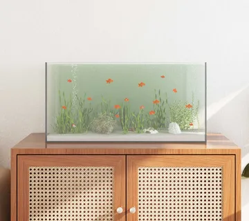 vidaXL Akvarij s pohranom *Transparent*an 60 x 30 x 30 cm Stakl - Venlo