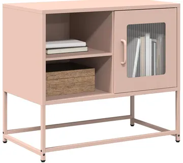 vidaXL TV ormarić ružičasti 68 x 39 x 60,5 cm čelični - Venlo