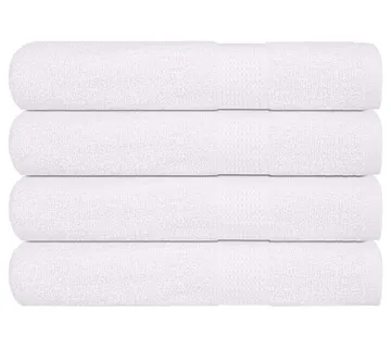 vidaXL Ručnici FROGN 4 kom bijeli 100x200 cm 360 g/m² - Venlo