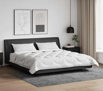 vidaXL Duvet s jastucima s jastukom 3 kom. Bijela Mikrovlakna - Venlo