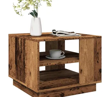 vidaXL Stol za kavu staro drvo 55x55x42 cm konstruirano drvo - Venlo