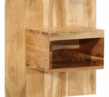 vidaXL Noćni ormarić 50x27x50 cm puno drvo bagrem - Venlo