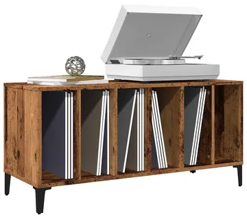 vidaXL Ormarić za gramofone staro drvo 100x38x48 cm konstruirano drvo - Venlo