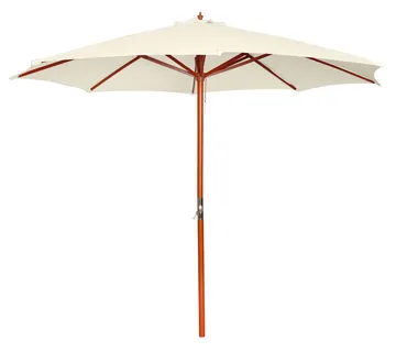 vidaXL Suncobran 300 x 258 cm pješčano bijeli - Venlo