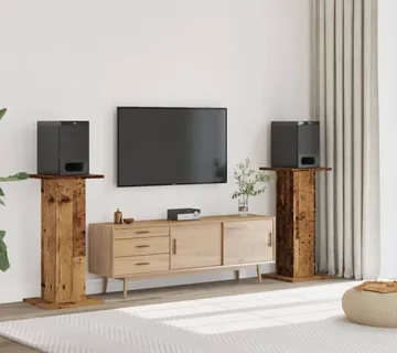 vidaXL Stalci za zvučnike 2 kom 30x30x95 cm konstruirano drvo - Venlo