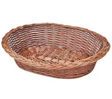 vidaXL Košara za pse / krevet za ljubimce od vrbe prirodna boja 70 cm - Venlo