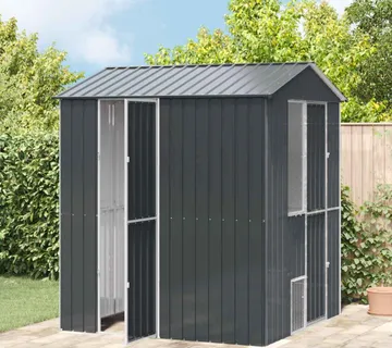 vidaXL Kavez za ptice Antracit 215 x 210 x 247 cm - Venlo