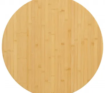 vidaXL Stolna ploča Ø 60 x 1,5 cm od bambusa - Venlo
