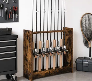 vidaXL Stalak za bilijarske cueve Konstruirano drvo 60 x 20 x 57 cm - Venlo