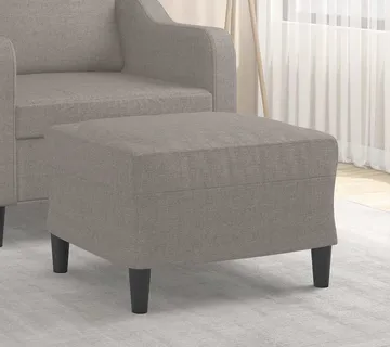 vidaXL Tabure smeđesivi 60 x 50 x 41 cm od tkanine - Venlo