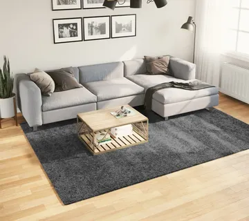 vidaXL Tepih OVIEDO kratkih vlakana antracit 200 x 280 cm - Venlo