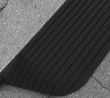 vidaXL Prilazne rampe 2 kom 110 x 32 x 3,8 cm gumene - Venlo