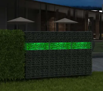 vidaXL Ukrasno Kamenje za Gabion Stakleno Zeleno 60-120 mm 25 kg - Venlo