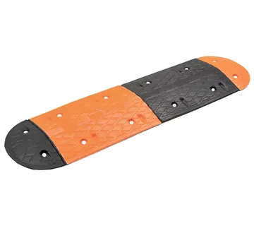 vidaXL Uspornik žuto-crni 129 x 32,5 x 4 cm gumeni - Venlo