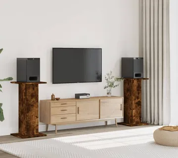 vidaXL Stalci za zvučnike 2 kom 30 x 30 x 80 cm konstruirano drvo - Venlo