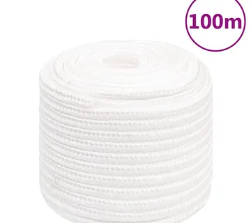 vidaXL Brodski konop svjetlobijeli 18 mm 100 m od polipropilena - Venlo