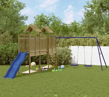 vidaXL Vanjski set za igru od impregnirane borovine - Venlo