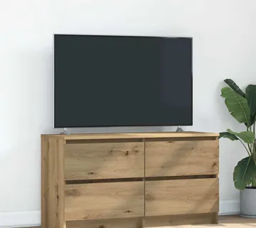 vidaXL TV ormarić boja artisian hrast 100x35x54 cm konstruirano drvo - Venlo