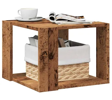 vidaXL Stol za kavu staro drvo 40x40x30 cm konstruirano drvo - Venlo