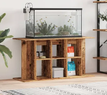vidaXL Stalak za akvarij staro drvo 120x40x60 cm od konstruiranog drva - Venlo