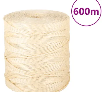 vidaXL Uže od 100 % sisala 2 mm 600 m - Venlo