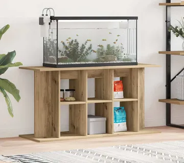 vidaXL Stalak za akvarij Artisan hrast 120x40x60 cm Inženjersko drvo - Venlo