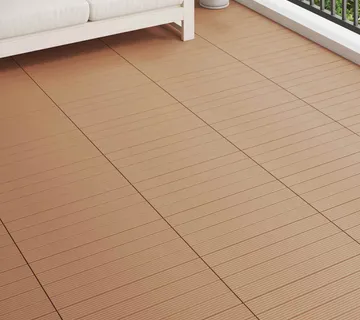 vidaXL Pločice za decking 6 kom. Smeđa 60 x 30 cm WPC - Venlo